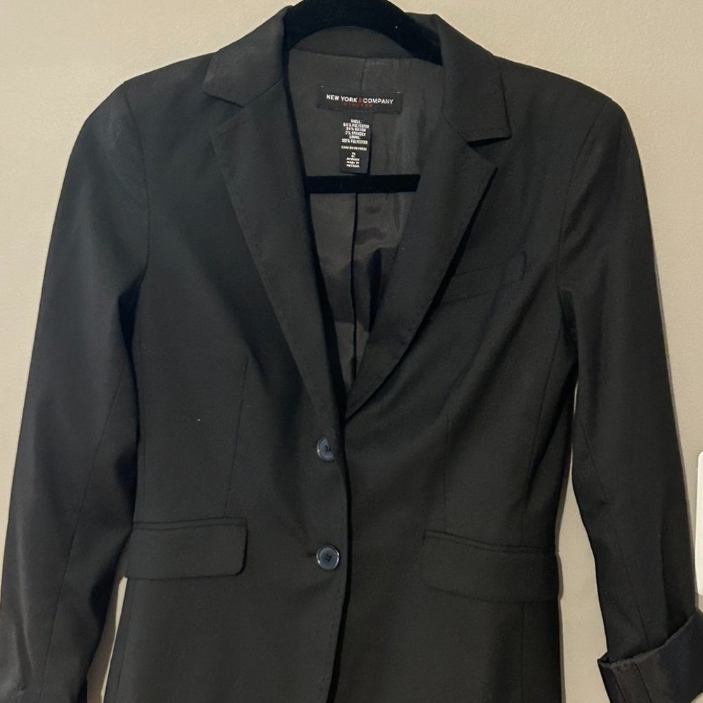 Basic Blazer - New York & Company Size 2